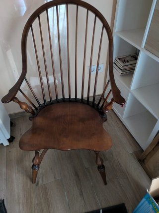 Set de 2 Sillas de Madera