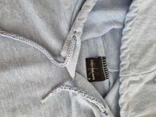 Sudadera con capucha Calvin Klein azul