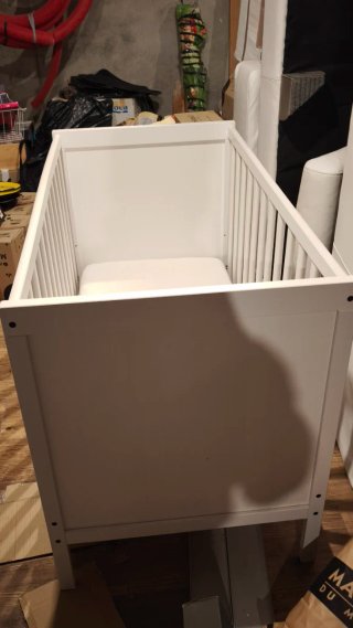 Cuna Ikea con colchón
