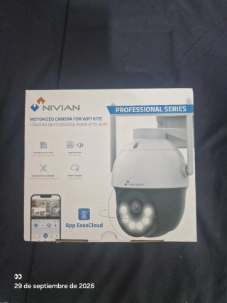 Kit Vigilancia WiFi Nivian 2TB 16CH completa.