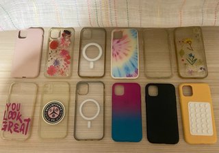 Fundas iPhone 11 (pack 12 fundas)
