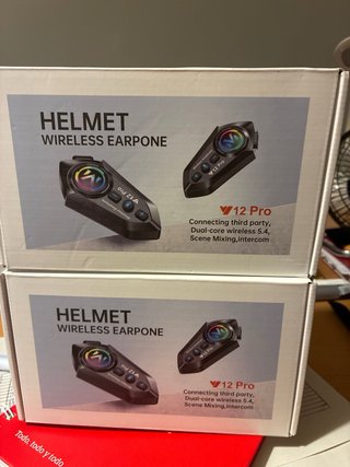 Intercomunicador Moto V12 Pro IP56, 3 unidades!