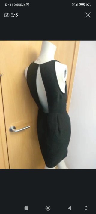 Vestido Mango Negro