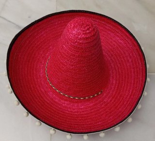 Sombrero Mexicano Rojo