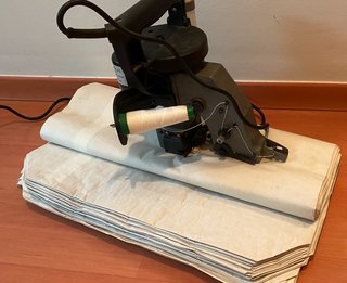Máquina de coser industrial para sacos