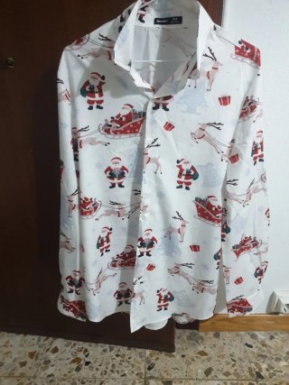Camisa Navideña MANFFITY Talla M varias tallas