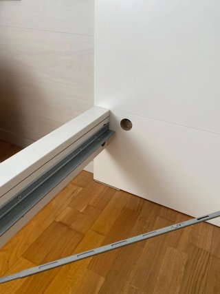Cama Ikea con estructus skorva 140x200 con Colchón