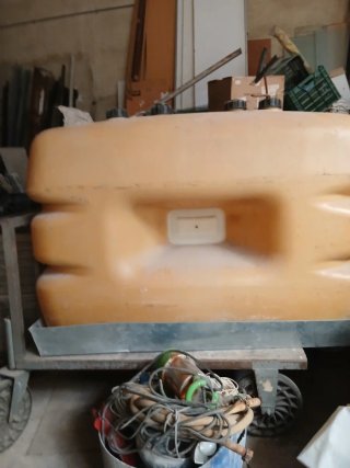 Remolque Carro Tanque Naranja