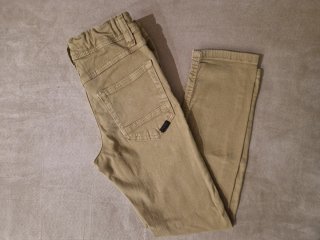 Skinny jean elástico camel 7 años