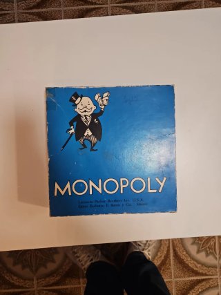 Monopoly Antiguo - Juego de Mesa Clásico