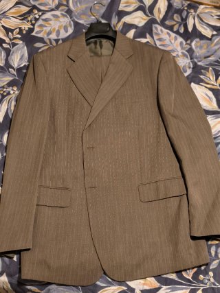 Traje Paco Cecilio Gris Rayas T58/50