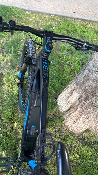 Bicicleta eléctrica Rockrider E-ST500