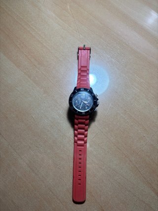 Reloj Munich Rojo y Negro