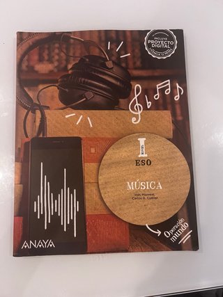 Libro de Música 1º ESO - Anaya