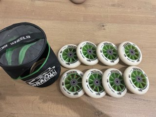 Set de 8 Ruedas Piper para Patines de Velocidad