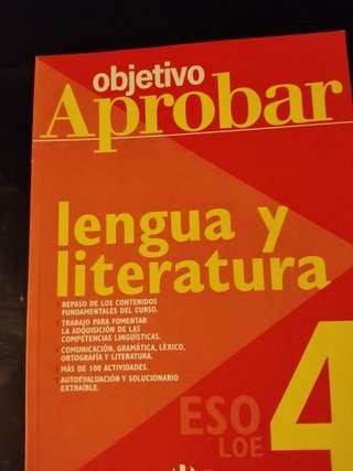Aprobar Lengua y Literatura 4 ESO