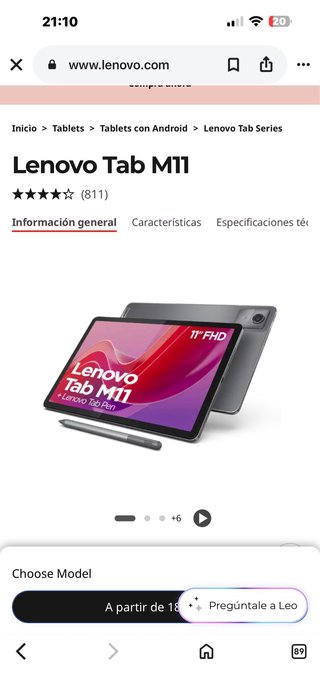 Tablet lenovo M11
