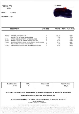 Tablet lenovo M11