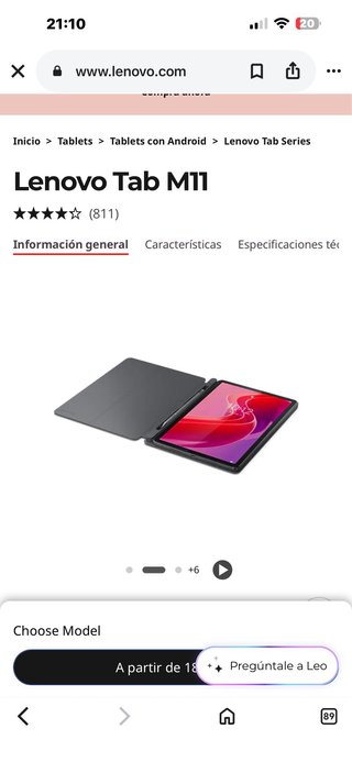 Tablet lenovo M11
