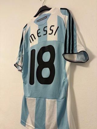 Camiseta Original Argentina 2008-2009 Leo Messi