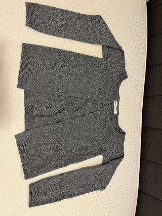 Casaco Bershka Cinzento Tamanho S