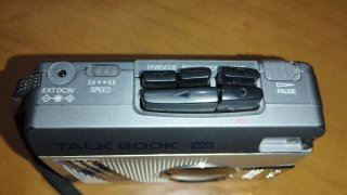 Grabadora Cassette Sanyo Talk Book VAS