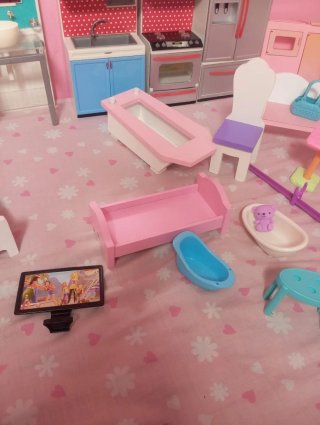 Accesorios Casa Muñecas Barbie