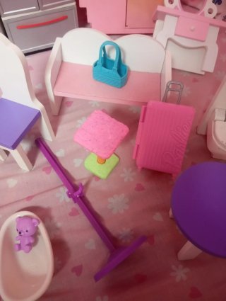 Accesorios Casa Muñecas Barbie