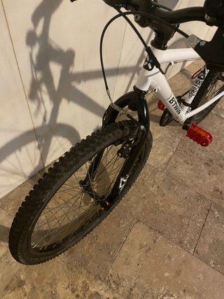 Bicicleta Rockrider 300 Blanca