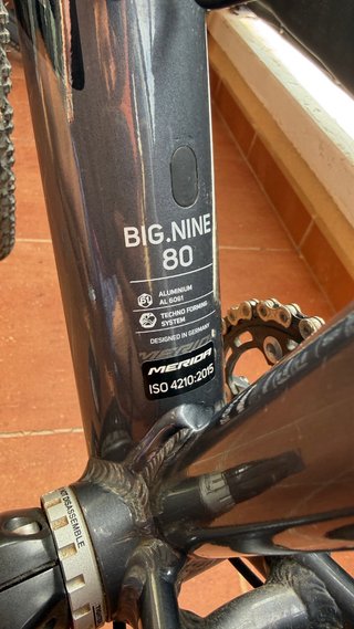 Bicicleta Merida Big Nine 80 talla S