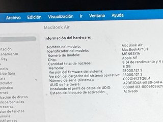 MacBook Air M1 8GB 256GB