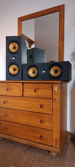 2 Altavoces Centrales B&W LCR6 S2