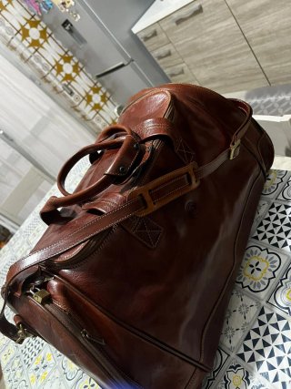 Set da viaggio 5 pezzi Giudi in vera pelle