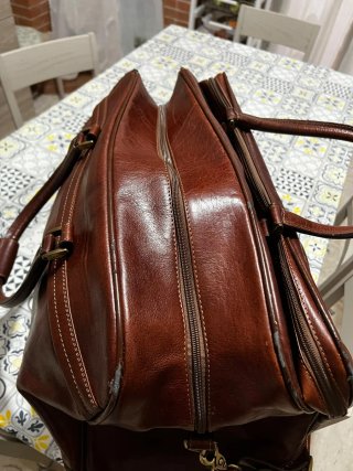 Set da viaggio 5 pezzi Giudi in vera pelle