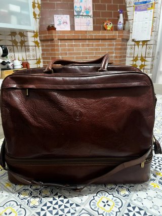 Set da viaggio 5 pezzi Giudi in vera pelle