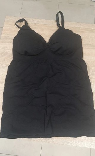 Camisetas interior de lactancia negra y blanca