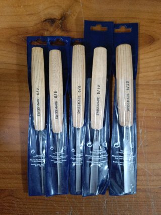 LOTE DE 5 GUBIAS PFEIL DEL NÚMERO 5