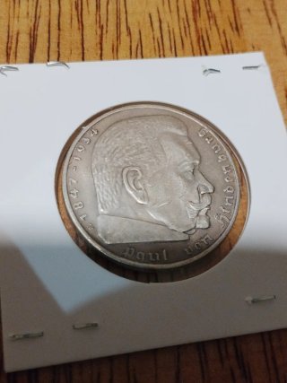 Moneda 5 Reichsmark 1939