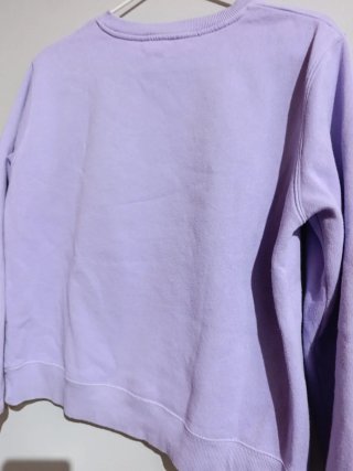Sudadera Zara Snoopy Morada Talla S