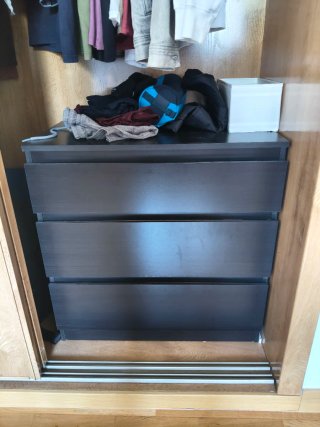 Cajonera Ikea Negra