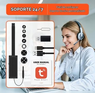 Mini Cámara Vigilancia WiFi HD · Nueva