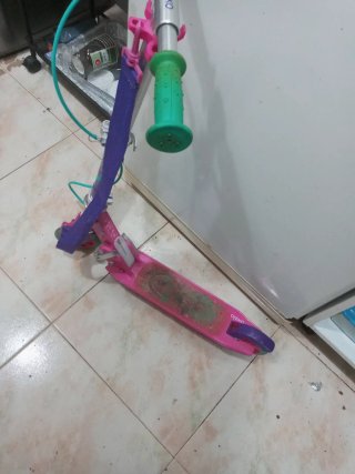 Patinete Oxelo Infantil Rosa y Morado