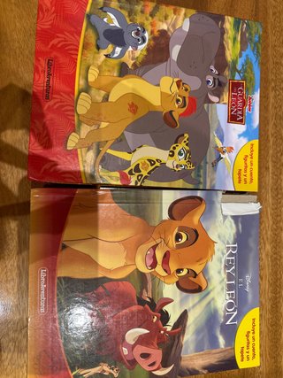 Libros disney + figuritas