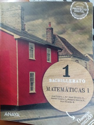Matemáticas I 1 Bachillerato
