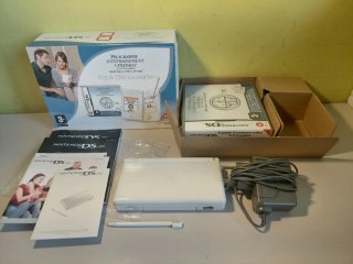 Nintendo DS Lite Bianco Edizione Brain Training