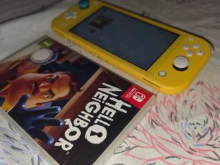 Nintendo Switch Lite + Hello Neighbor y funda