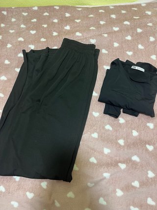 Conjunto Zara negro
