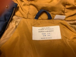 Chaqueta de Invierno para Niño Azul