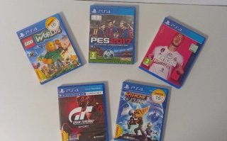 Lote 5 Juegos PS4