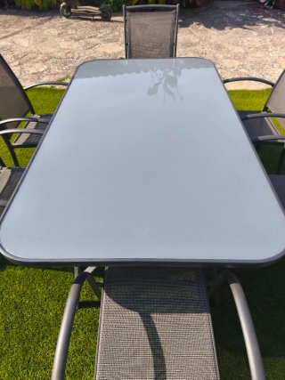 Conjunto de Mesa y Sillas de Jardín